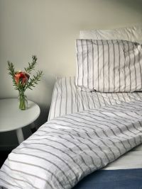 Simple Stripe organic cotton sheet set