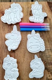 COLOUR YOUR OWN COOKIES - UNICORN