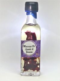 Bath &amp; Massage Oil - Lavender &amp; Geranium