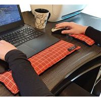 Computer Wrist Rest Wheat Bag Set