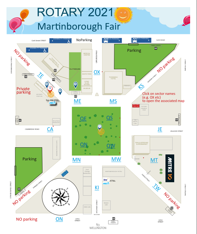 Rotary Fair Map