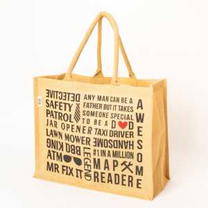 Natural Jute carry bag for D♥D