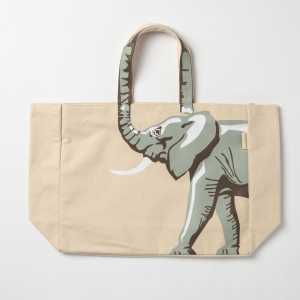 Elephant Tote Bag