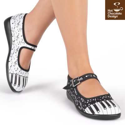 Chocolaticas® E.T. Gals Women's Mary Jane Platform Shoes – Hot Chocolate  Design